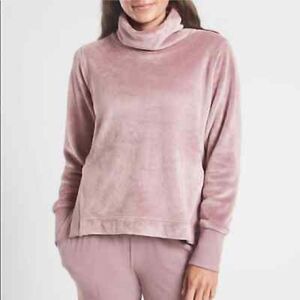 ATHLETA Double Cozy Karma Funnel Neck Sweatshirt. Size XS